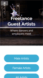Mobile Screenshot of needdancers.com